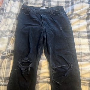 Abercrombie Curve Love The ‘90s Straight Ultra High Rise